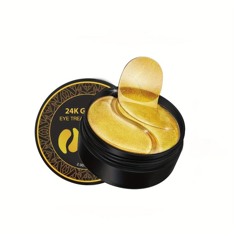 24K Golden Eye Mask Eye Patch - Dark Circles Wrinkles - Men/Women