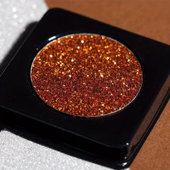 Golden Glitter Monochrome Eyeshadow Powder for Stage Performance