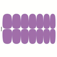 8 Sheets Nail Polish Sticker Self Adhesive Gel Nail For DIY Solid