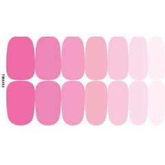 8 Sheets Nail Polish Sticker Self Adhesive Gel Nail For DIY Solid