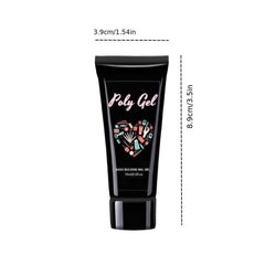 Poly Gel Nail Kit Starter Kit Builder Gel Nail Extension Kit
