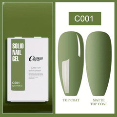 Halloween Gel Nail Polish Kit Glitter Gel Set Soak Off DIY Nail Art