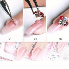 15ml Nail Extension Gel Crystal Quick Nail Extension Gel DIY