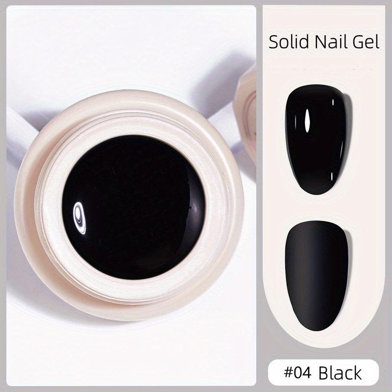 5ml Clear Gel Nail Kit Long Lasting Nail Polish with Ice Filling Glue