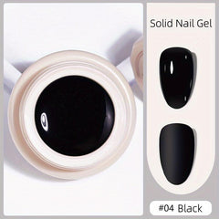 5ml Clear Gel Nail Kit Long Lasting Nail Polish with Ice Filling Glue