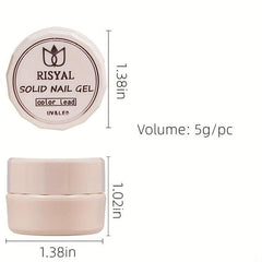 5ml Clear Gel Nail Kit Long Lasting Nail Polish with Ice Filling Glue