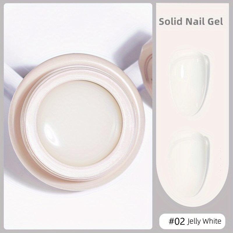 5ml Clear Gel Nail Kit Long Lasting Nail Polish with Ice Filling Glue