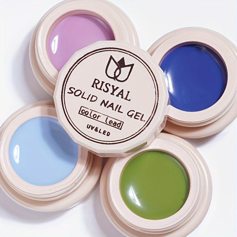 5ml Clear Gel Nail Kit Long Lasting Nail Polish with Ice Filling Glue