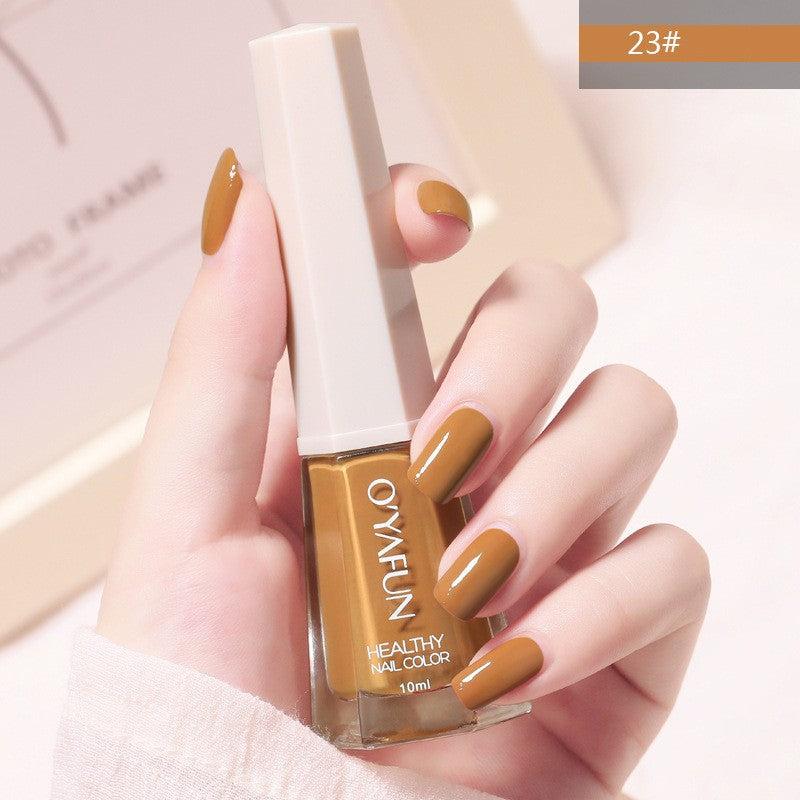 Quick Drying Non Peelable Nail Polish for DIY and Salon Use