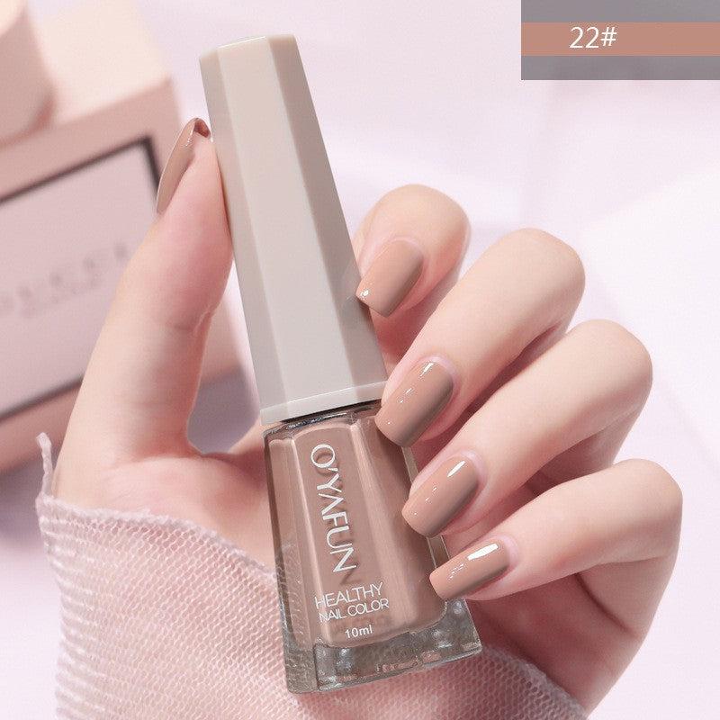 Quick Drying Non Peelable Nail Polish for DIY and Salon Use