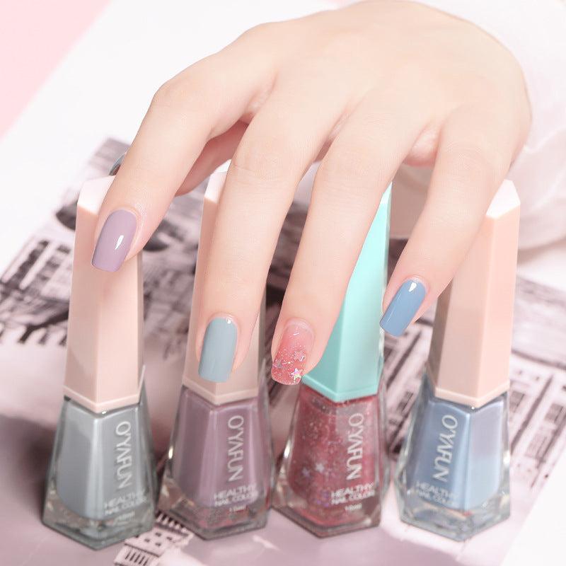 Quick Drying Non Peelable Nail Polish for DIY and Salon Use