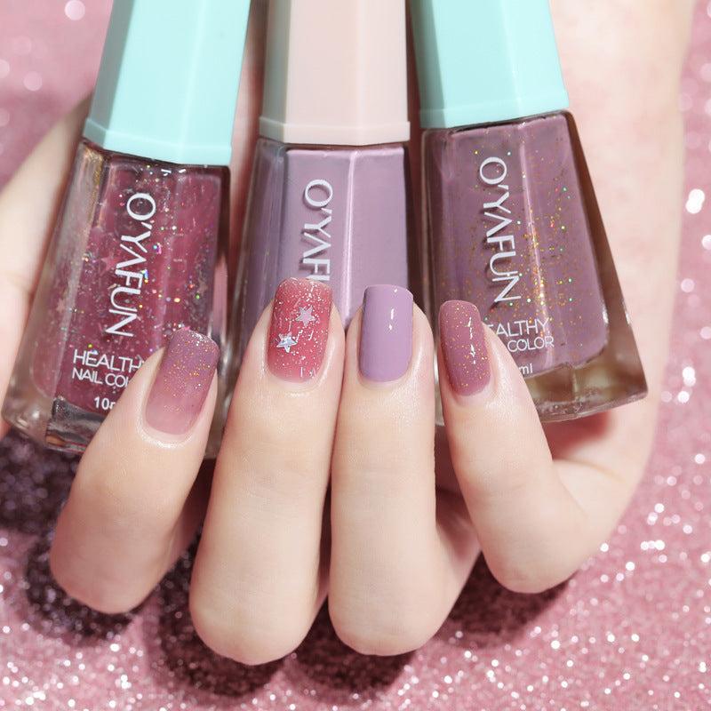 Quick Drying Non Peelable Nail Polish for DIY and Salon Use