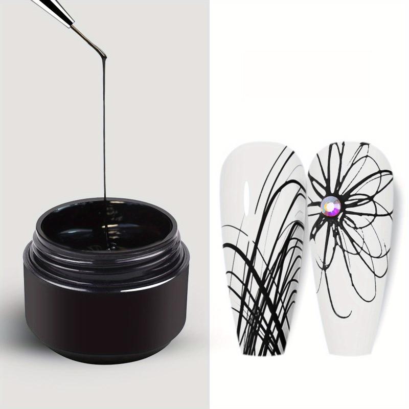 Spider Gel Nail Art DIY Gel Paint Elastic Drawing Nail Art Decoration