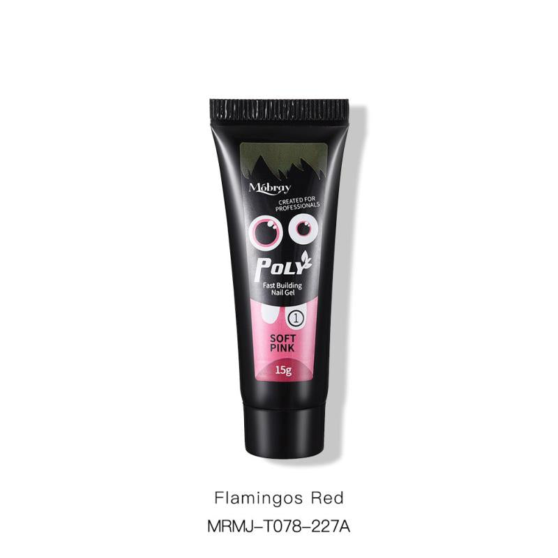 Professional Poly Nail Gel Kit for Home or Salon