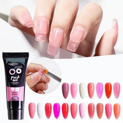 Professional Poly Nail Gel Kit for Home or Salon