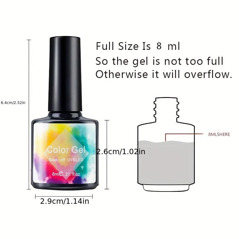 Diamond Cat Magnetic Gel Nail Polish Reflective Glitter 9D Holographic Gel