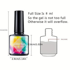 Diamond Cat Magnetic Gel Nail Polish Reflective Glitter 9D Holographic Gel