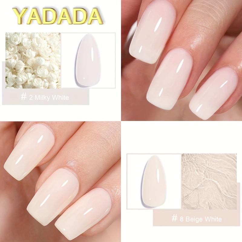 YADADA Beige Milky Nude Gel Nail Polish Neutral Gift 10ml 0 34oz