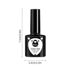 12 Colors Green Gel Nail Polish Set