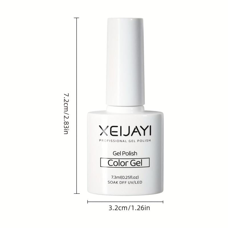Red Gel Nail Polish Kit - 9 Colors Soak Off No Wipe Set