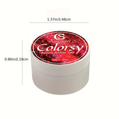 Colorful Glossy Glitter Nail Gel Polish