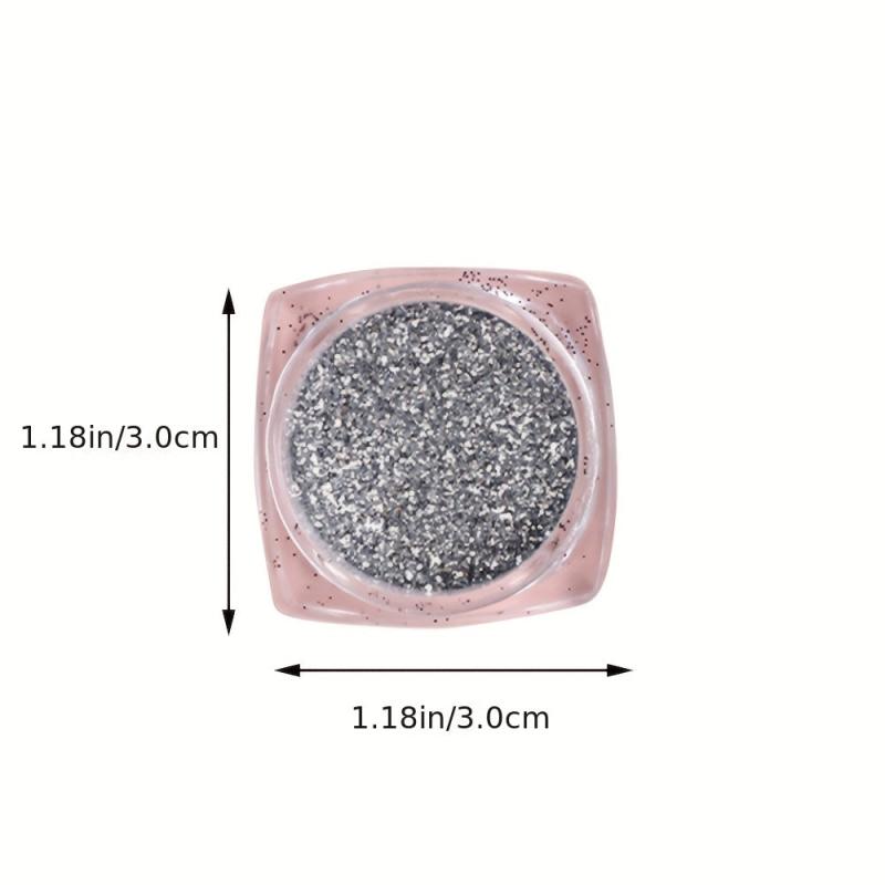 6-Piece Nail Glitter Powder Set for DIY Nail Art