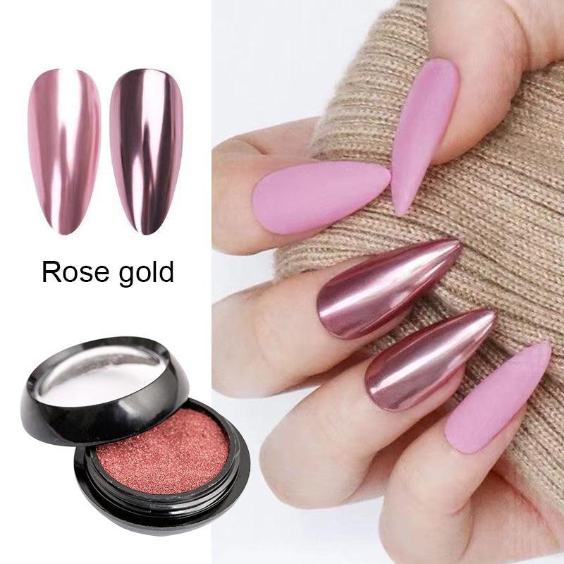 Y2K Magic Mirror Nail Art Powder for Stunning Designs