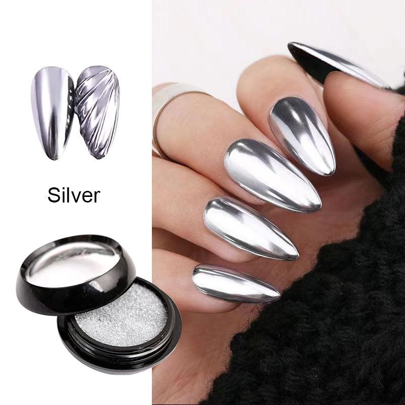 Y2K Magic Mirror Nail Art Powder for Stunning Designs