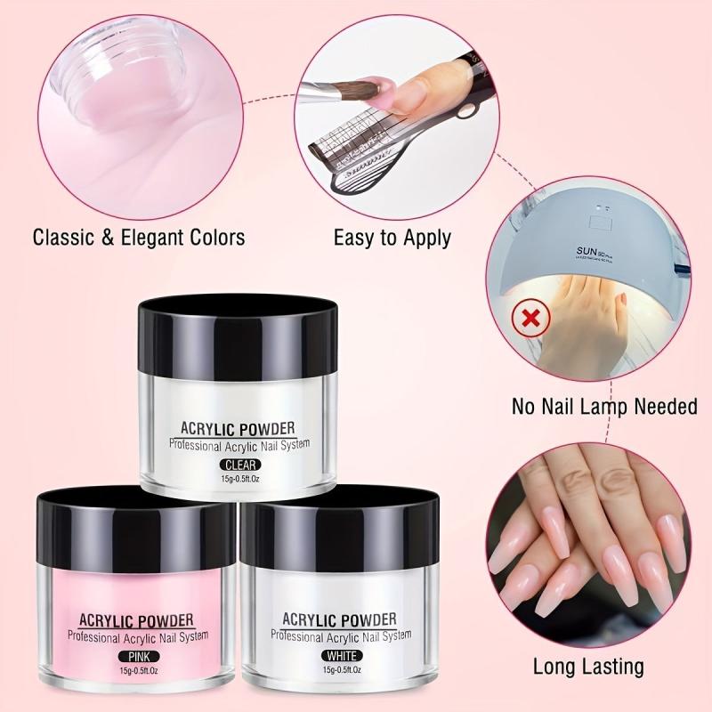Acrylic Nail System for Manicure Extensions - Ideal Gift for Women