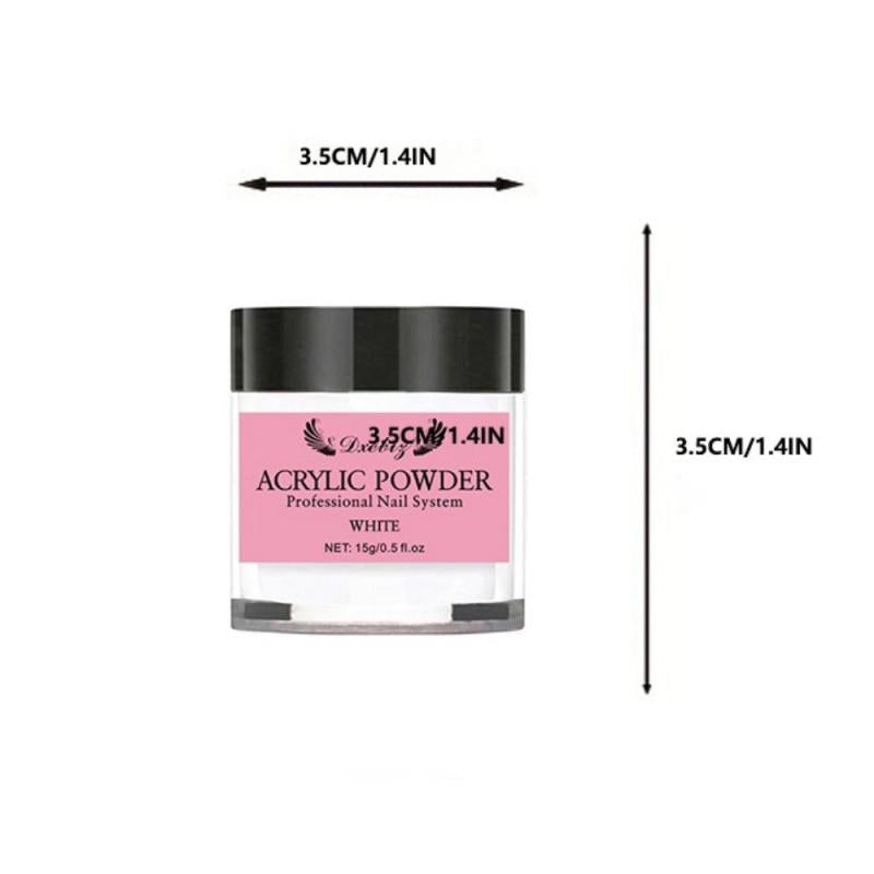 15G Acrylic Powder French Manicure Nail Extension
