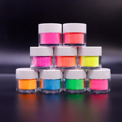 20g Nail Dip Powder Fluorescent Dipping Powder For Nails DIY Art
