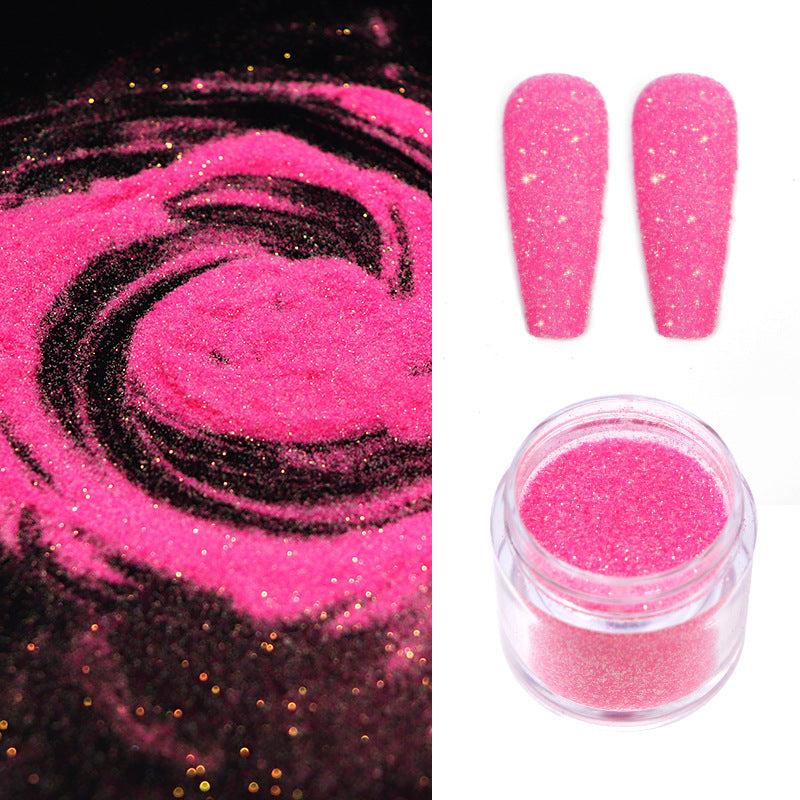 10PC Nail Glitter Powder Set for DIY Manicures & Festive Looks
