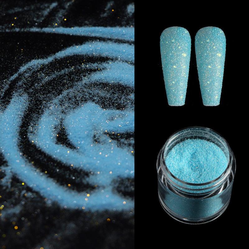 10PC Nail Glitter Powder Set for DIY Manicures & Festive Looks
