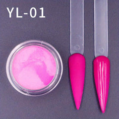 10ml Nail Dip Powder Fluorescent Crystal Carving Powder
