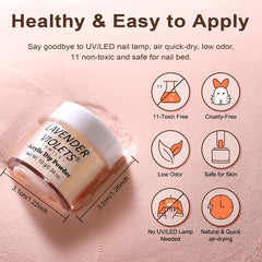 20 Pcs Dip Nails Powder Starter Kit 16 Colors Neutral Acrylic Dipping Powder Set