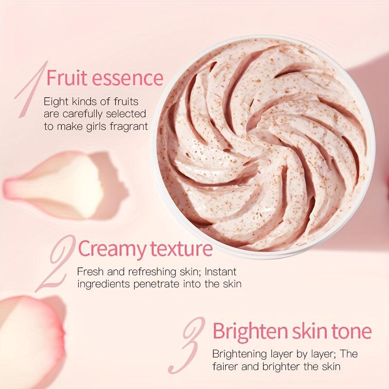 Peach Ice Cream Body Scrub & Pimple Removing Shampoo
