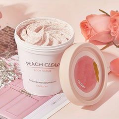 Peach Ice Cream Body Scrub & Pimple Removing Shampoo
