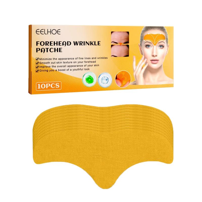 10pcs Forehead Wrinkle Patches Firming Skin Care Hydrolyzed Collagen