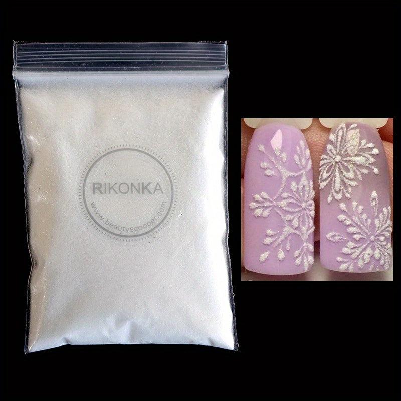 10g Fine Glitter Sugar Nail Powder and Flock Pigment for Nail Art