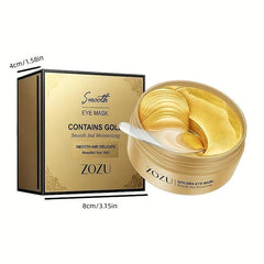 60pcs Avocado Golden Eye Mask Hydrating Moisturizing Fade Dark Circles Wrinkle
