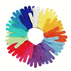 3pcs Exfoliating Gloves Loofah Gloves Bathtub Exfoliating Gloves