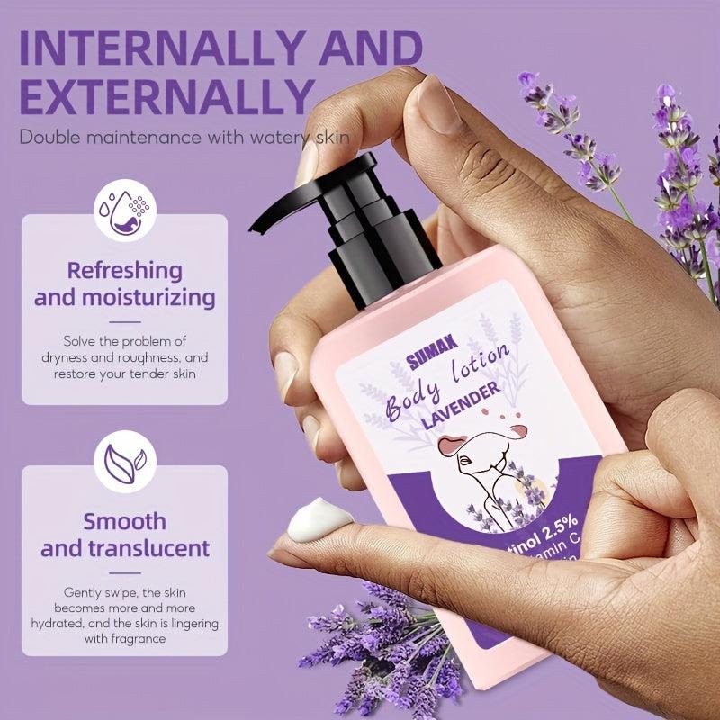 Radiant Glow Lavender Body Lotion - All Skin Types