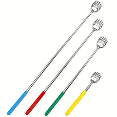 Bear Claw Back Scratcher with Rubber Handle Telescopic Metal Backscratcher