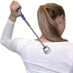 Bear Claw Back Scratcher with Rubber Handle Telescopic Metal Backscratcher