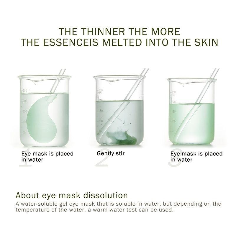 Seaweed Under Eye Mask Eye Patches With Collagen Eye Gel Care Masks