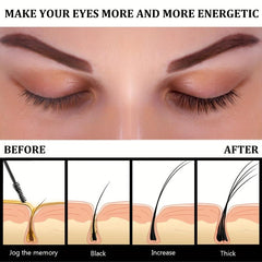 10ml Eyelash Growth Serum for Thicker Longer Lashes Eyelash Shampoo 60ml