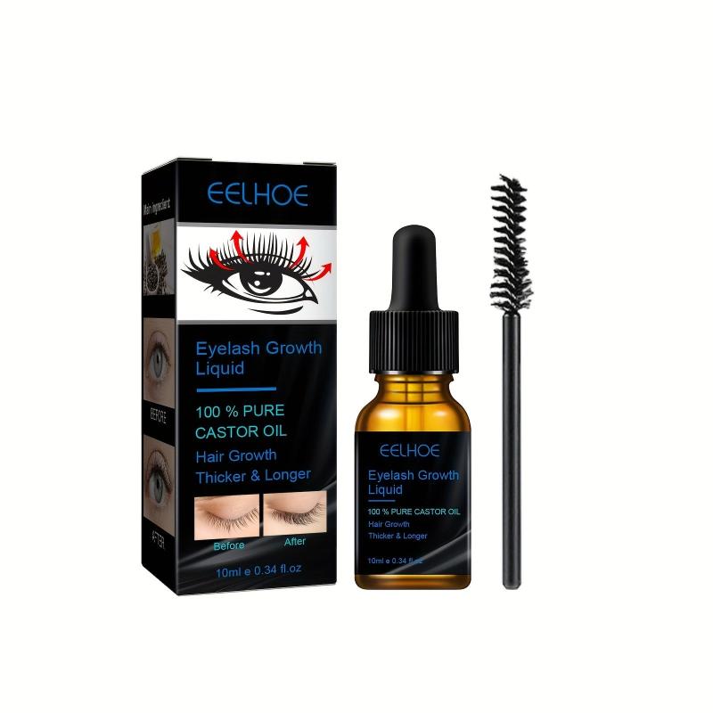 10ml Eyelash Growth Serum for Thicker Longer Lashes Eyelash Shampoo 60ml