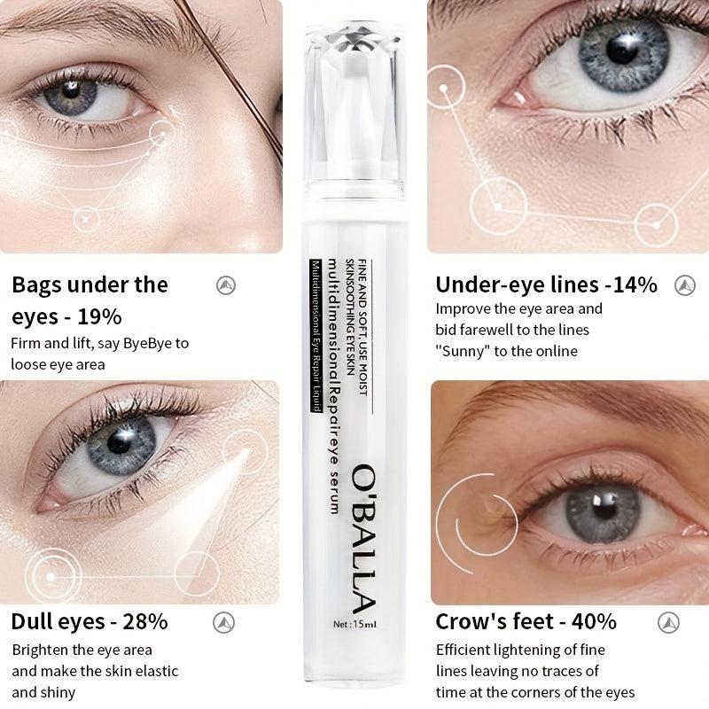 Firming Eye Serum Reduces Dark Circles Wrinkle Serum Bags Fine Lines Puffiness