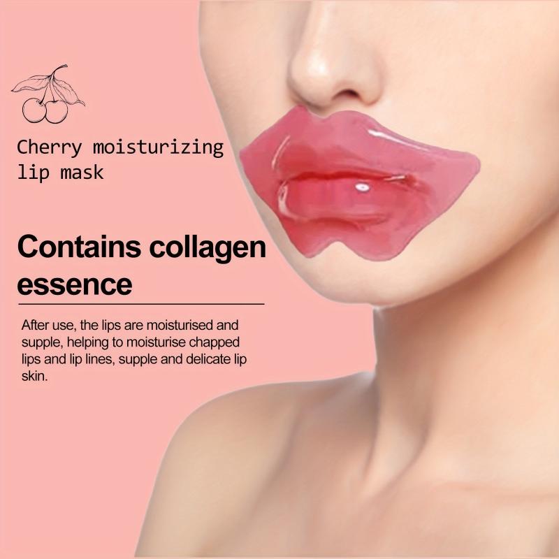 Cherry Crystal Lip Mask Hydrating Nourishing To Remove Dead Skin Non Greasy