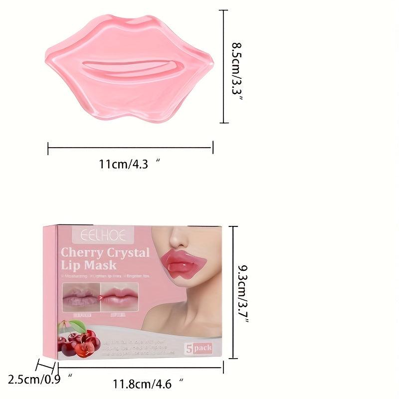 Cherry Crystal Lip Mask Hydrating Nourishing To Remove Dead Skin Non Greasy